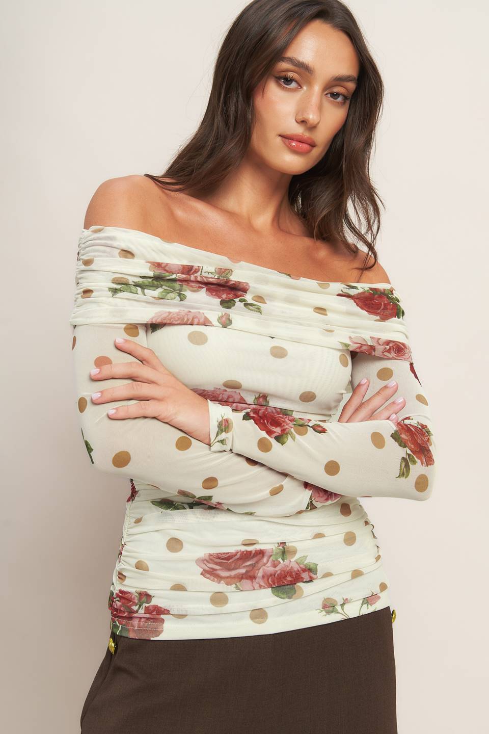 CITY NIGHT OUT POWER MESH TOP
