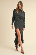 Load image into Gallery viewer, Lucia Ruffle Hem Dress
