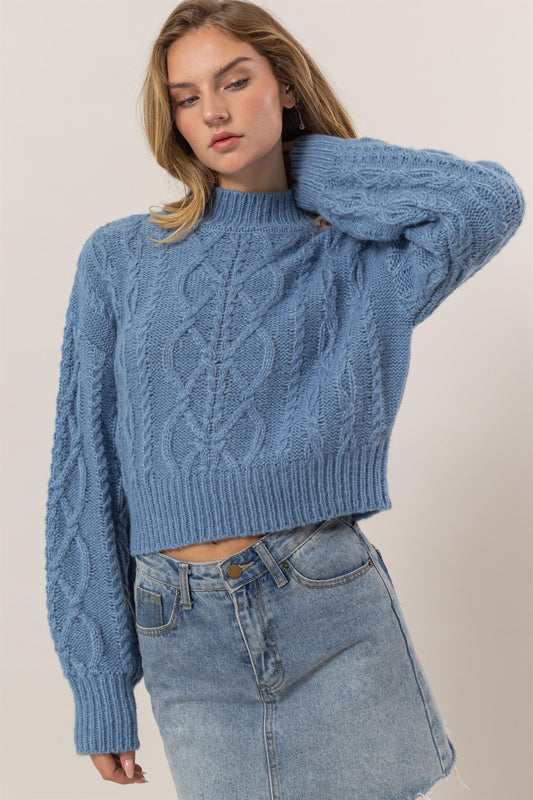 Kayla Cable-Knit Sweater