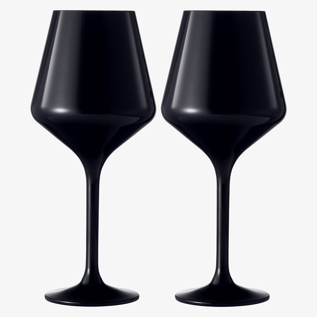 Valencia Acrylic Stemmed Glassware, Set of 2