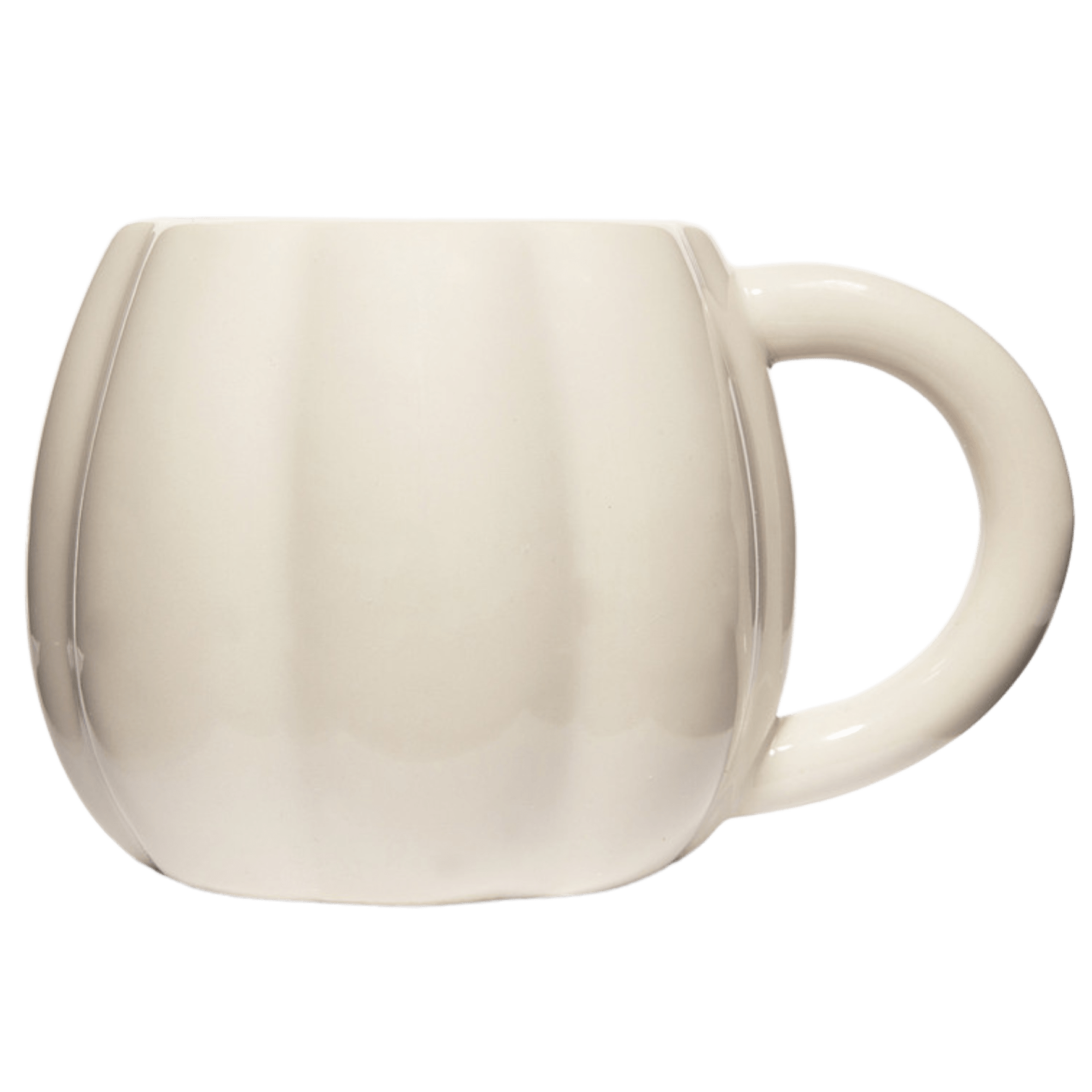 Cream Pumpkin 19oz. Figurine Coffee Mug