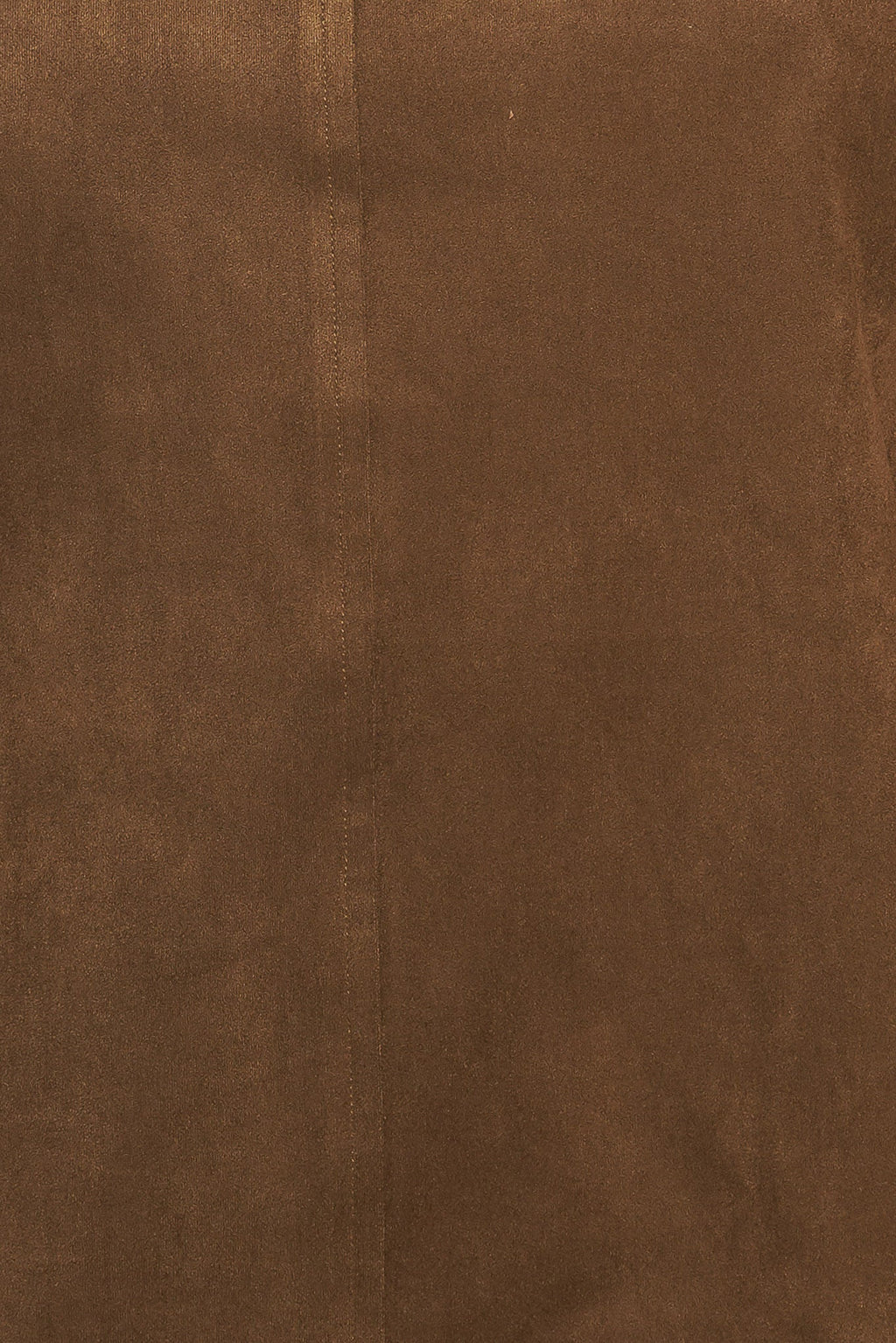 QUIET LUXURY EDGE FAUX SUEDE MIDI SHIFT DRESS