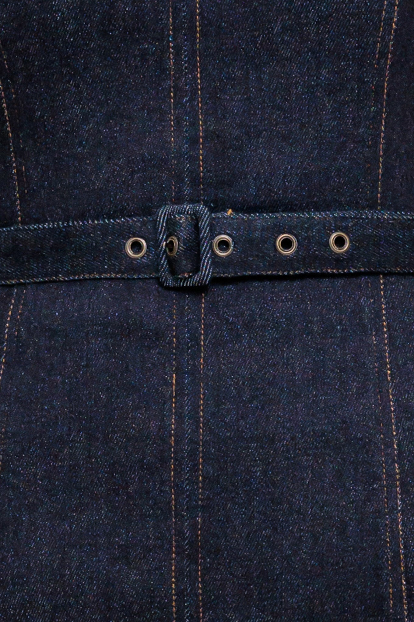 COOL CONTROL DENIM MINI DRESS