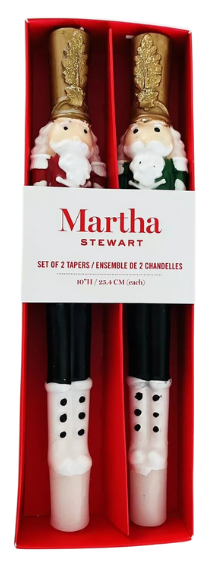 Martha Stewart Nutcracker Candle Sticks