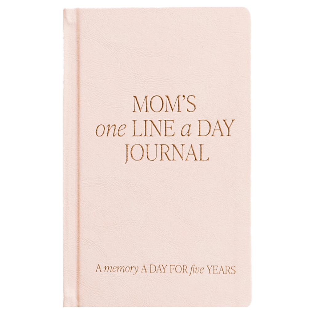 Mom's One Line A Day Leather Journal