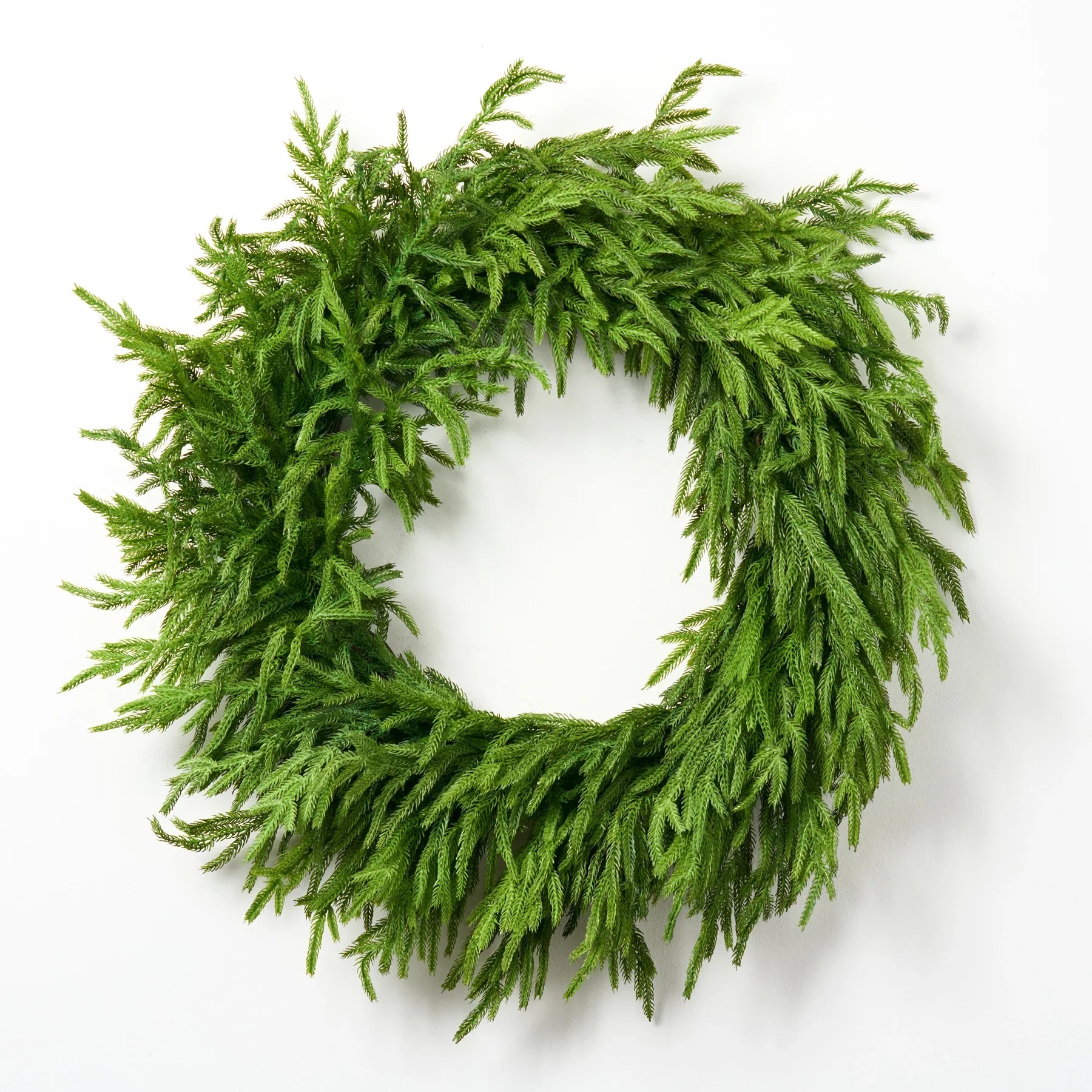 30'' Real Touch Norfolk Pine Christmas Wreath