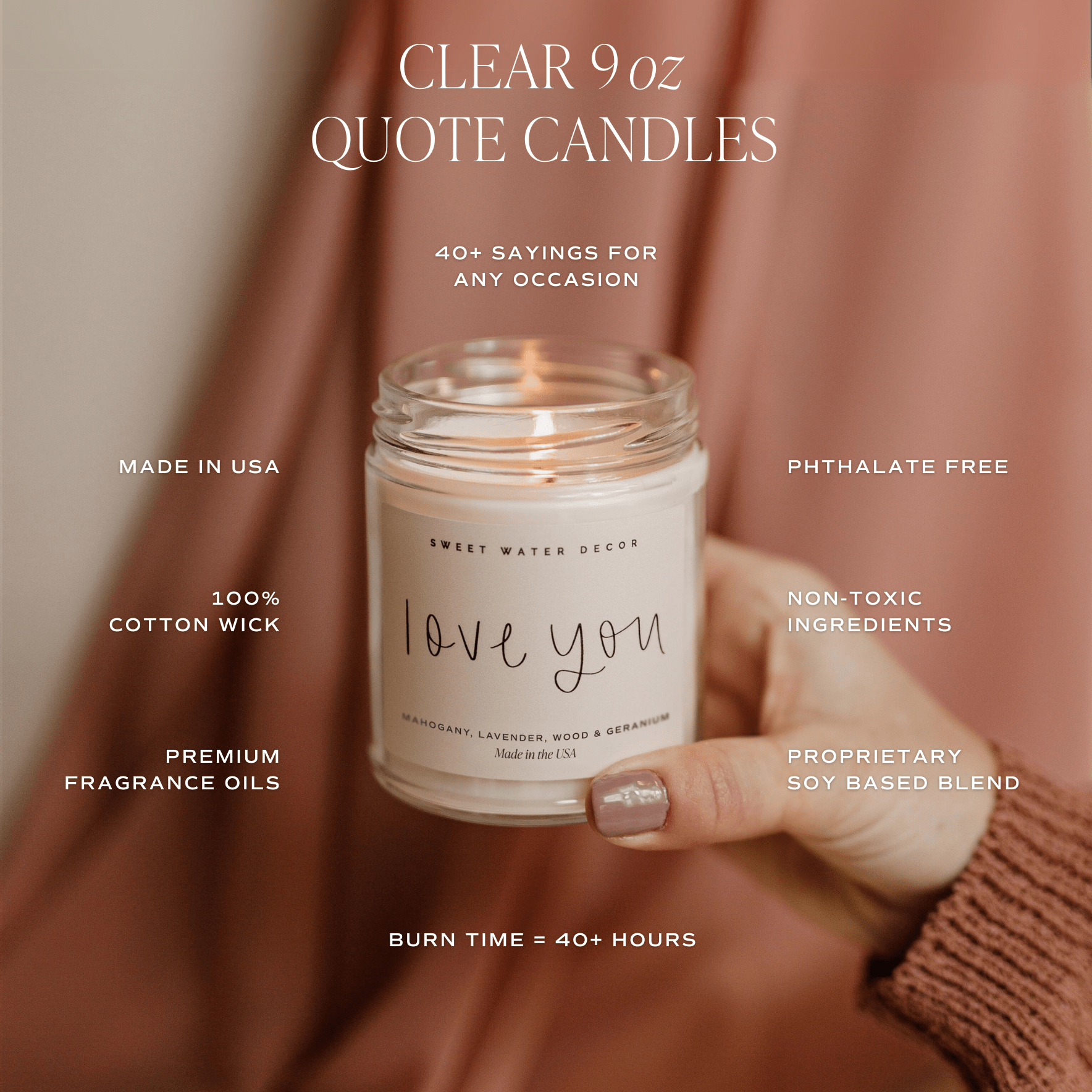 In My Dog Mom Era Soy Candle - Clear Jar - 9 oz