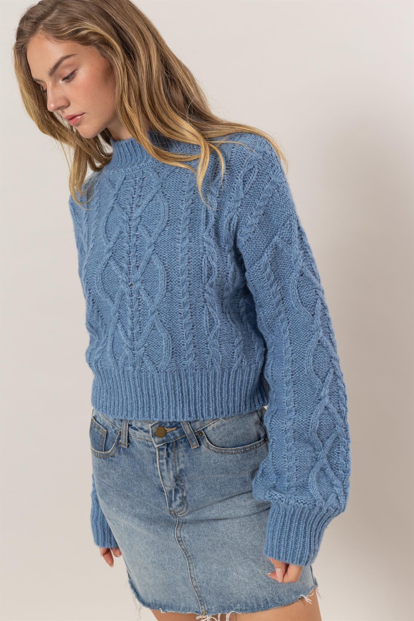 Kayla Cable-Knit Sweater