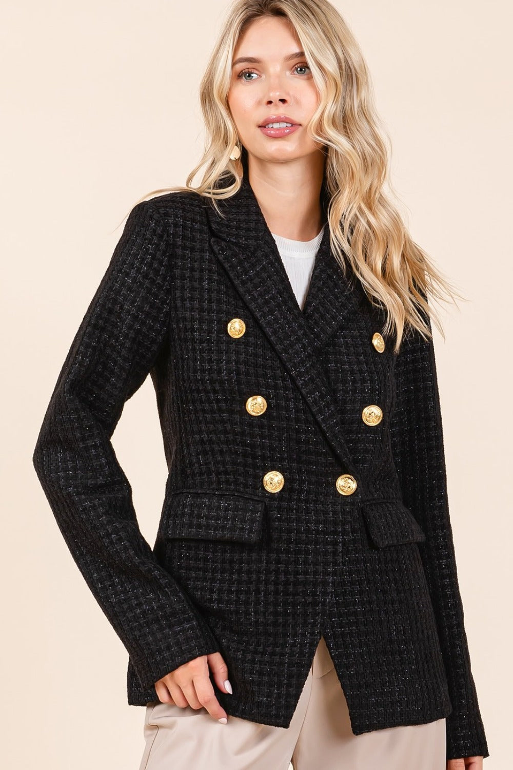 Sutton Plaid Blazer