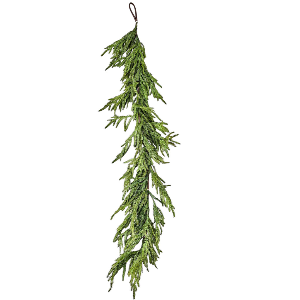 60'' Real Touch Norfolk Pine Christmas Garland